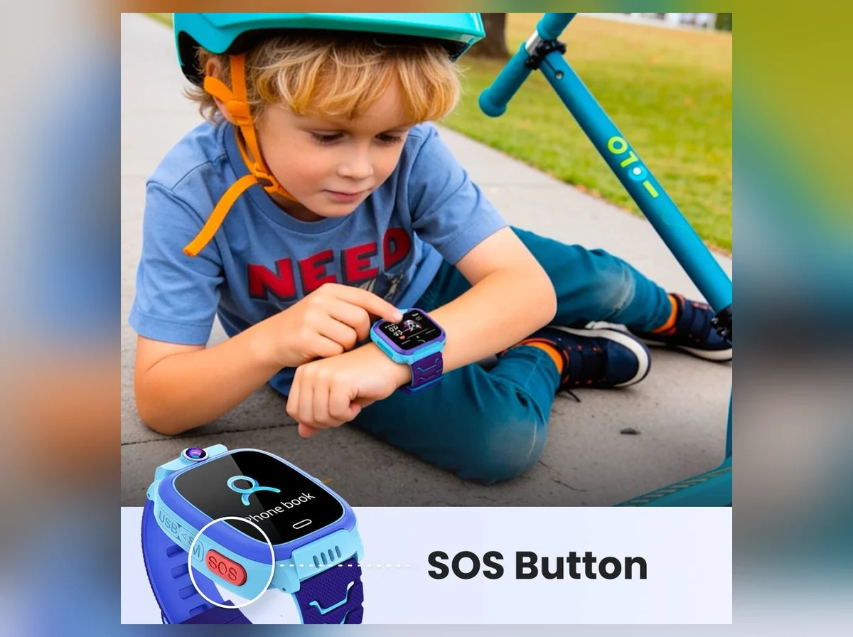 CubbyWatch™ 4G GPS Kids Safety Smartwatch with Video Calling & SOS Alert Everyday Experience