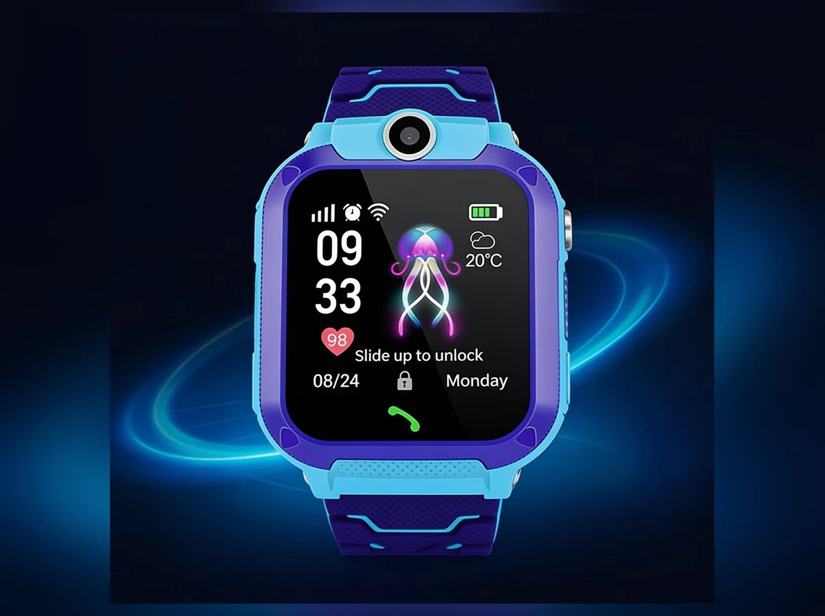 CubbyWatch™ 4G GPS Kids Safety Smartwatch with Video Calling & SOS Alert Package Contents